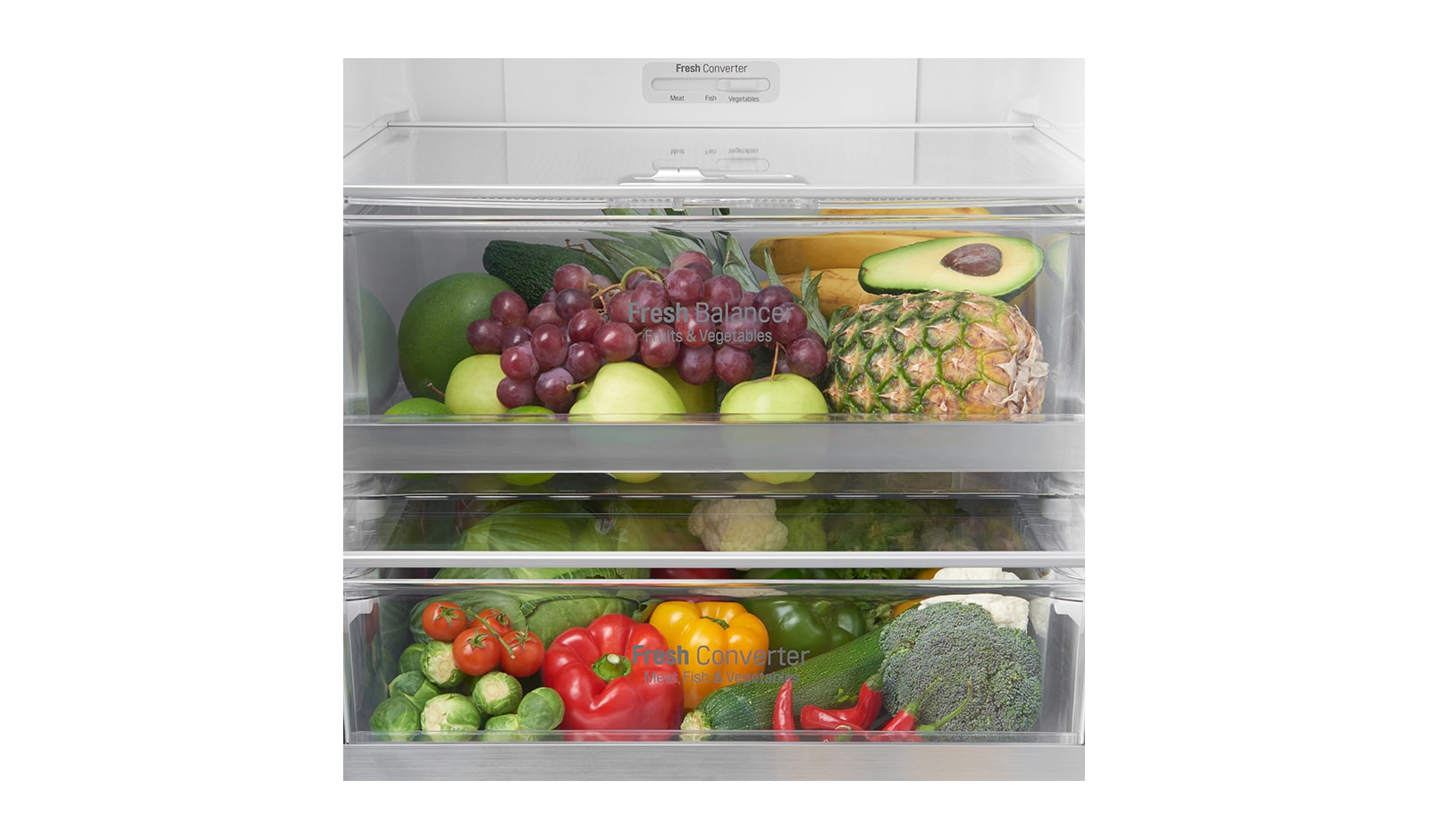 LG Smart Fridge Freezer with Full Wine Rack and Water Dispenser, GBF60NSFZB